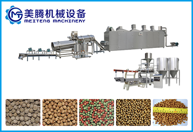 Cat food equipment production line composition