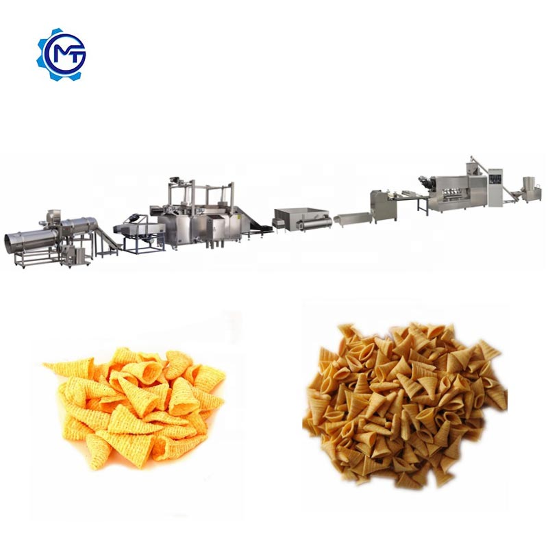 Bugles sala rice crust snacks food processing line