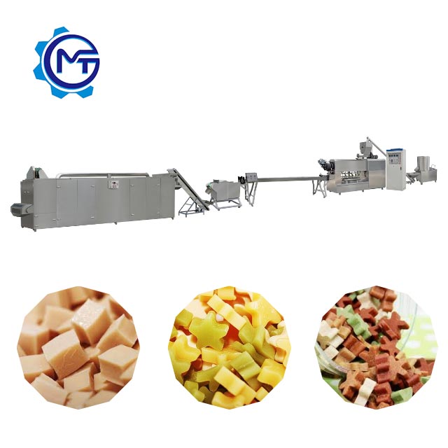 Chewing treats processing line