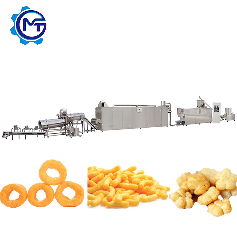 Fried corn rice snack processing line
