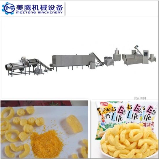Fried corn rice snack processing line