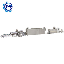 Baked triangle chip processing line